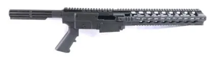 Ruger 1022 chassis system with A2 grip and Picatinny rail